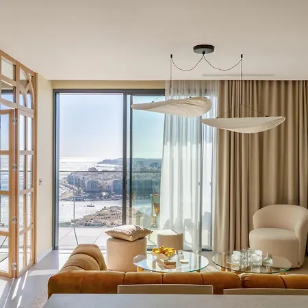 27Th Top Floor Designer Apartment In Mercury Tower With Pool Access Saint Julian's