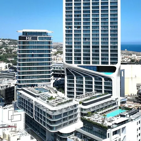 27Th Top Floor Designer Apartment In Mercury Tower With Pool Access Saint Julian's
